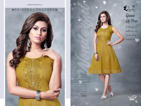 Kinti Matrix 2 Rayon Anarkali Style Kurti Catalogue